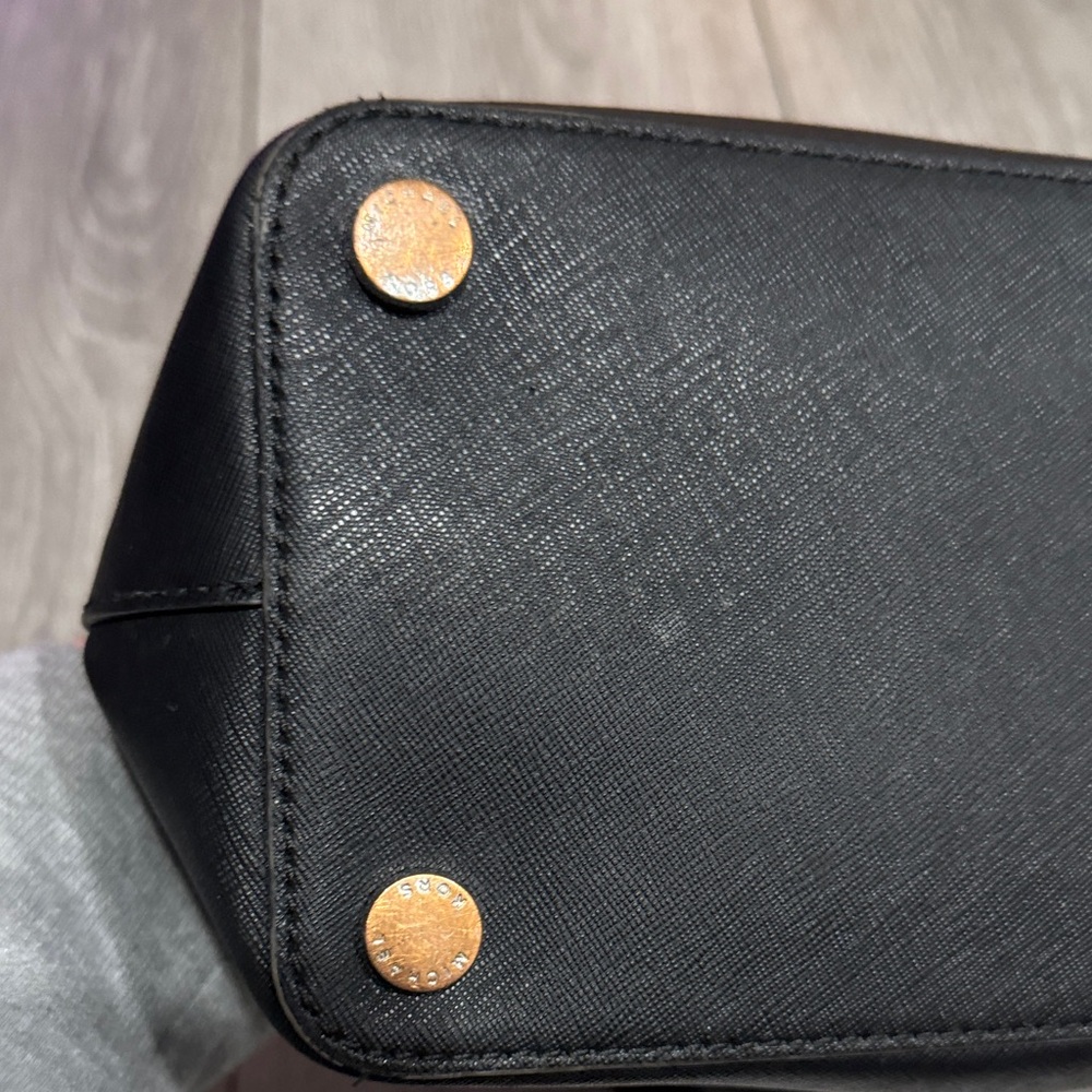 Michael Kors Black Satchel Bag - Picture 4 of 14